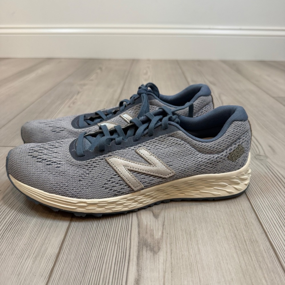 New Balance Fresh Foam Arishi v1 Womens Running Shoes Grey Blue WARISRP1 9.5B